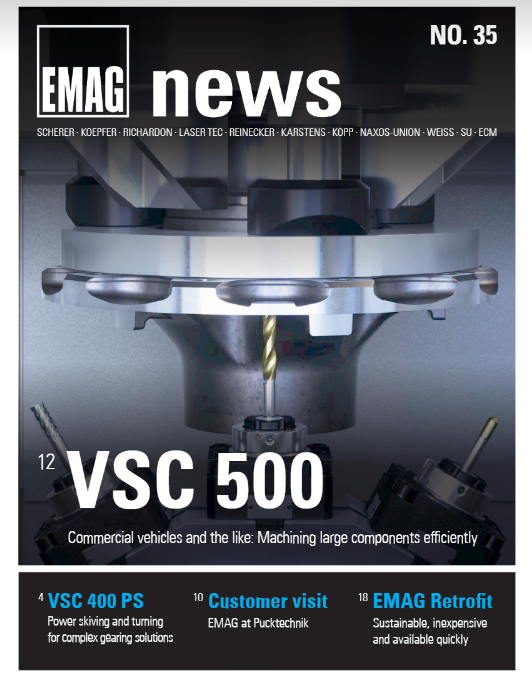 New edition of EMAG News No. 35
